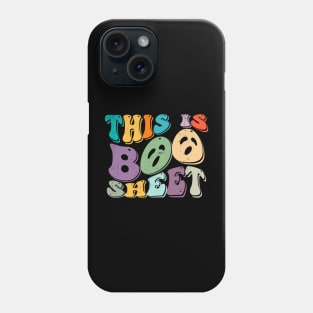 This Is Boo Sheet Ghost Retro Halloween Costume Men Women Phone Case