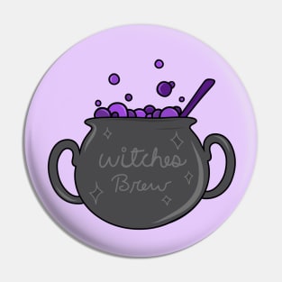 Witches Brew Cauldron Mug Doodle, made by EndlessEmporium Pin