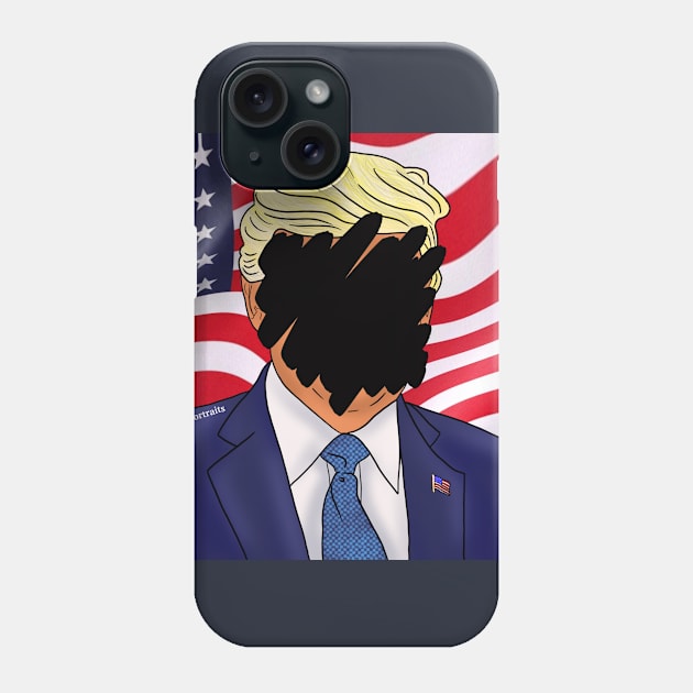 Donald Who? Phone Case by PracticallyPortraits