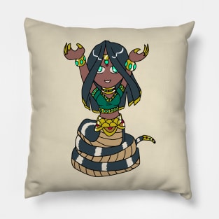 Female Cobra Naga CHIBI MONSTER GIRLS Series I Pillow