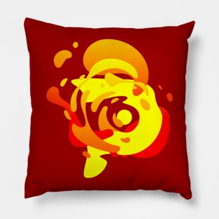 Lava Red Pillow