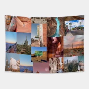 arizona aesthetic collage Tapestry