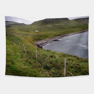 A coastal bay north of Kilmuir, Isle of Skye Tapestry