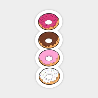 Colorful Doughnuts Donuts Magnet