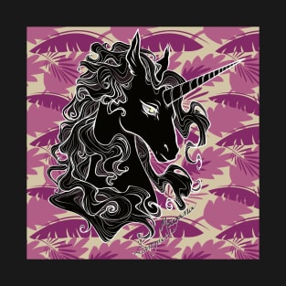 Black unicorn T-Shirt