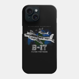 B-17 Flying Fortress heavy us air force bomber Aircraft Phone Case