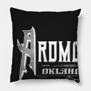 Vintage Ardmore, OK Pillow