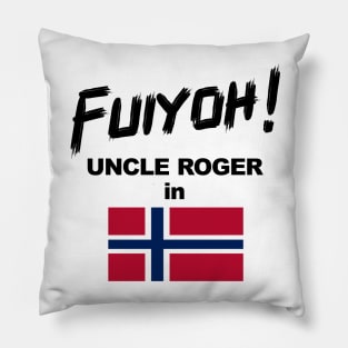 Uncle Roger World Tour - Fuiyoh - Norway Pillow