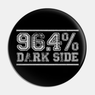 96.4% Dark Side Pin