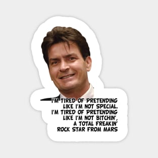 Charlie sheen quotes Magnet