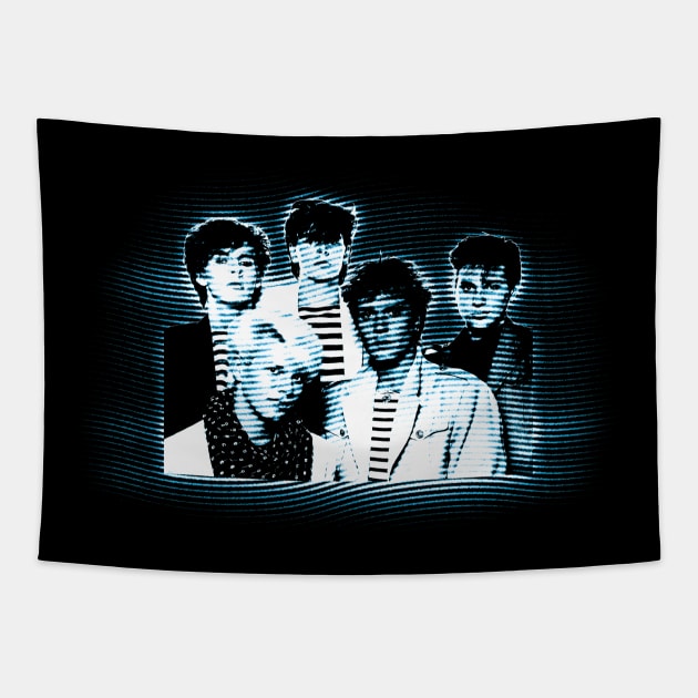 Duran Duran Forever Pay Tribute to the Iconic 80s Band with a Classic Music-Inspired Tee Tapestry by QueenSNAKE