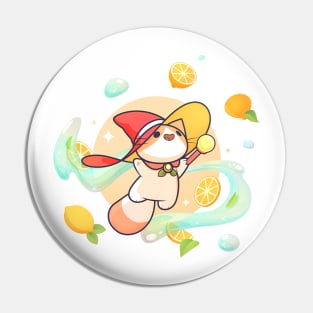 Lemon Mage Pin