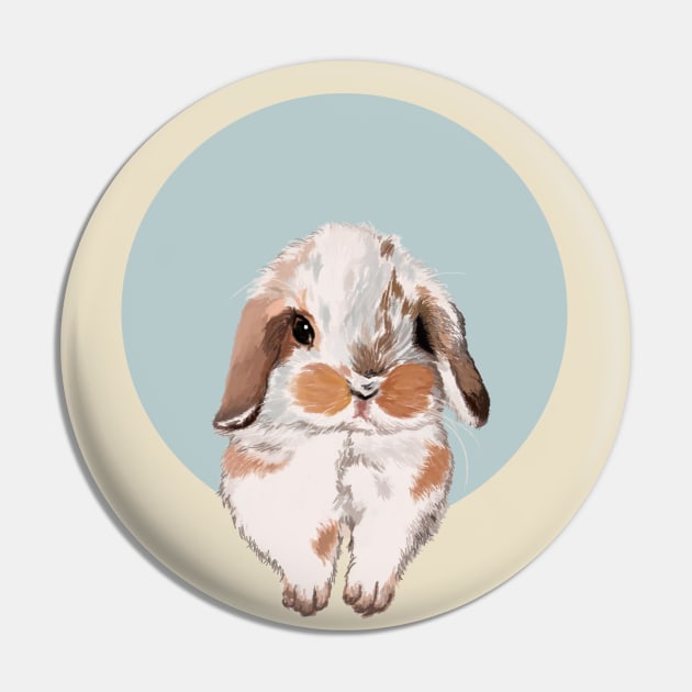 bunny Pin by Thuydraws