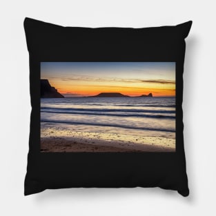 Worms Head, Rhossili Bay Pillow