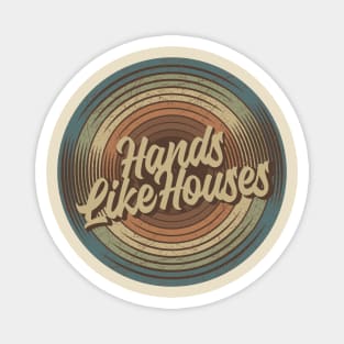 Hands Like Houses Vintage Vinyl Magnet