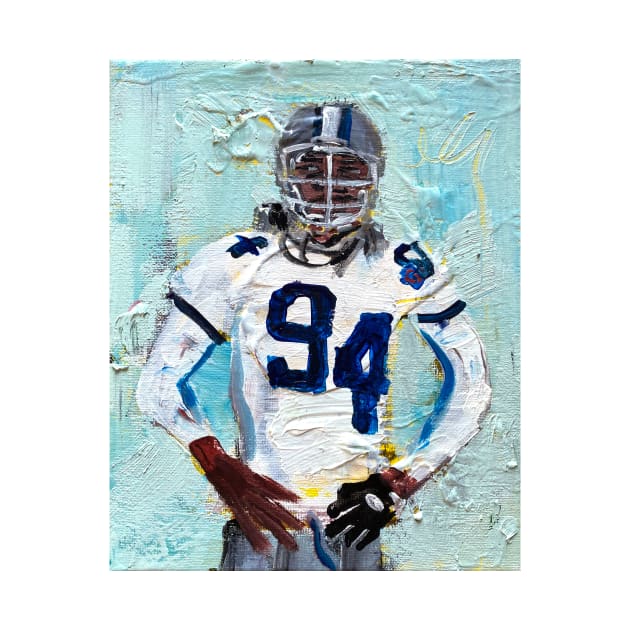 Charles Haley by ElSantosWorld