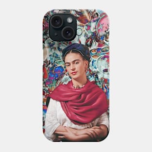 Frida Kahlo Graffiti Phone Case