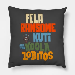 Legendary Afrobeat: Fela Kuti & Koola Lobitos Pillow