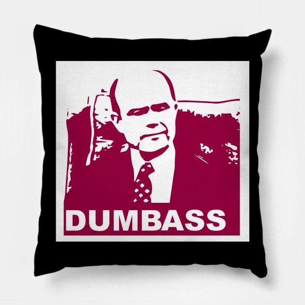 DUMBASS Pillow by ACGraphics