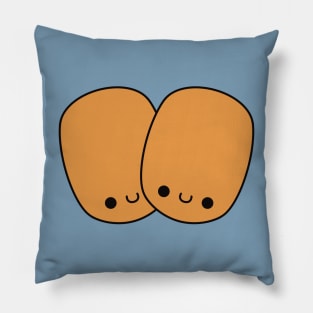 Cute Kawaii Chicken Nuggets Pillow