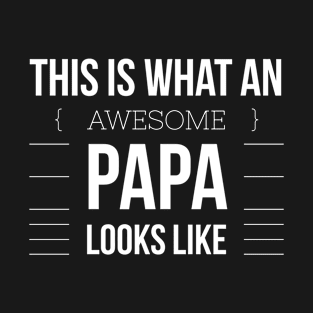 Awesome Papa T-Shirt