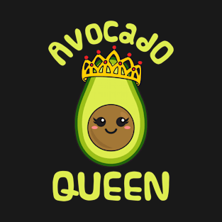 Avocado Tshirt - Avocado Queen T-Shirt