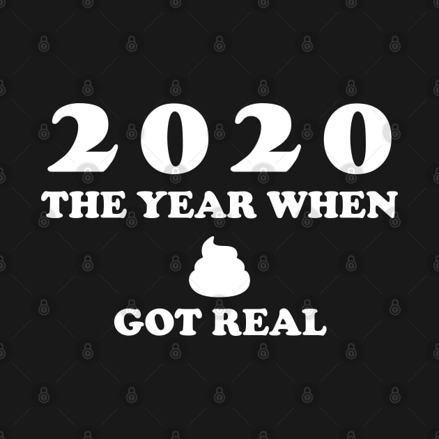 2020 Review Shit Symbol Virus Toilet Paper Humor Black Funny Gift by Kibo2020