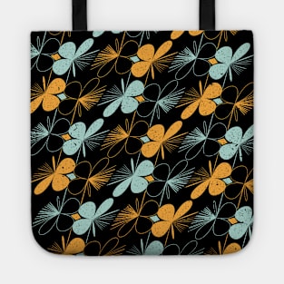 Floral shapes seamless pattern Tote