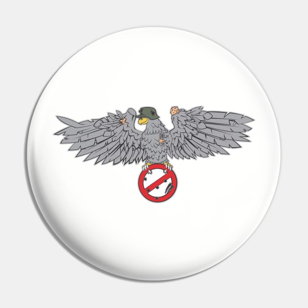 Wehrmacht Soldier Eagle Cartoon Pin by MBK