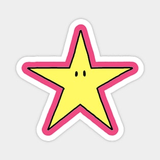 Graphic Star T-Shirt Magnet