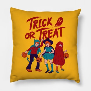 Trick Or Treat Halloween Pillow