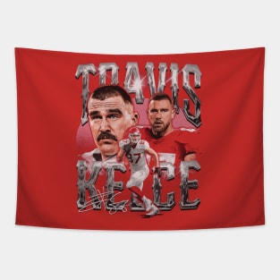 Travis Kelce Kansas City Vintage Tapestry