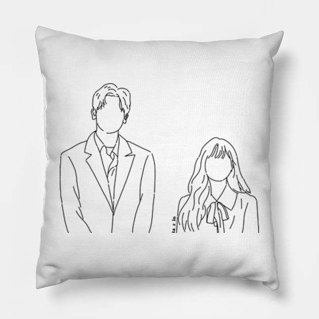 Strong Woman Do Bong-Soon korean drama Pillow by ayshatazin