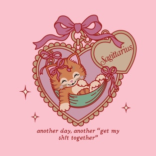 sagittarius sassy vintage kitty T-Shirt