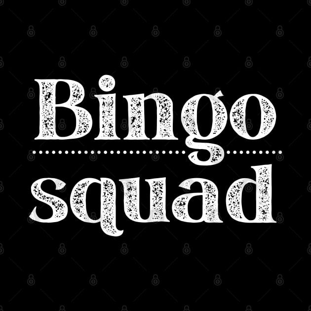 Bingo Squad Team Player Gift Mask Sweatshirt by MalibuSun