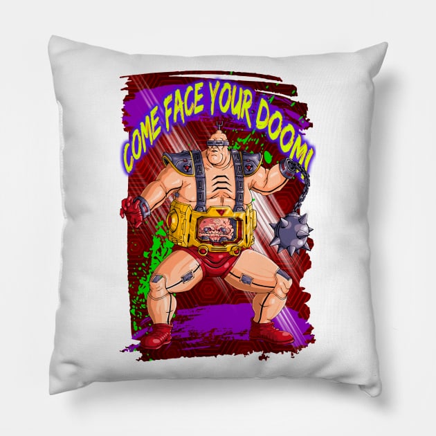 Krang, the conqueror Pillow by Dibujartpe