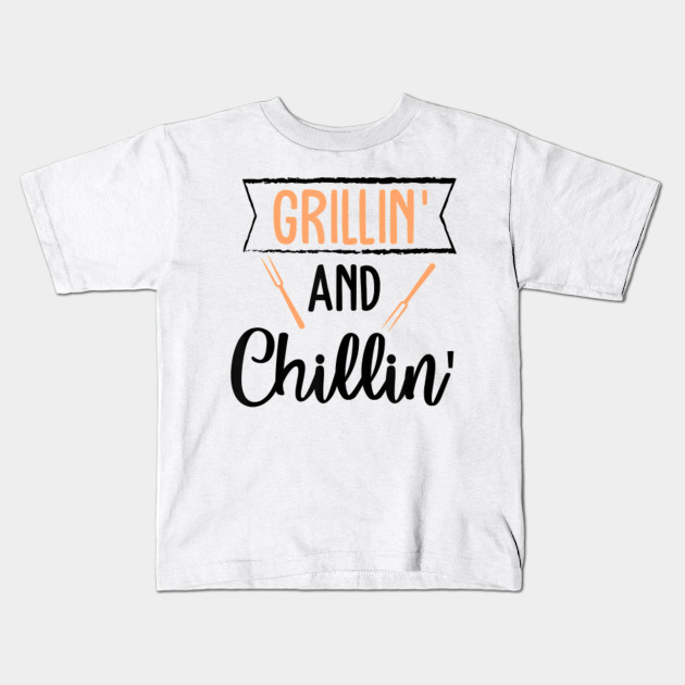 Grilling And Chilling Home Party Husband Cooking For Party T Shirt