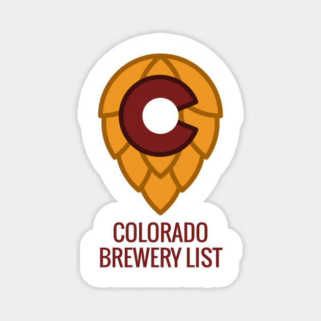 Colorado Brewery List - Light Magnet by ColoradoBreweryList