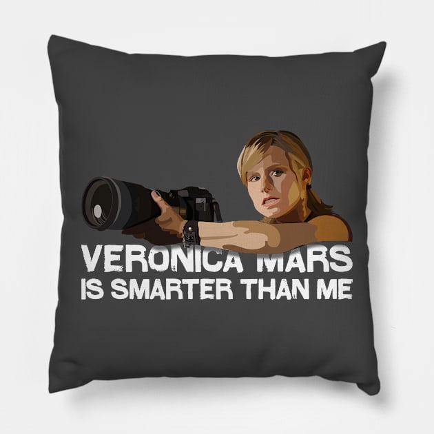 Veronica Mars with her camera Pillow by AO01