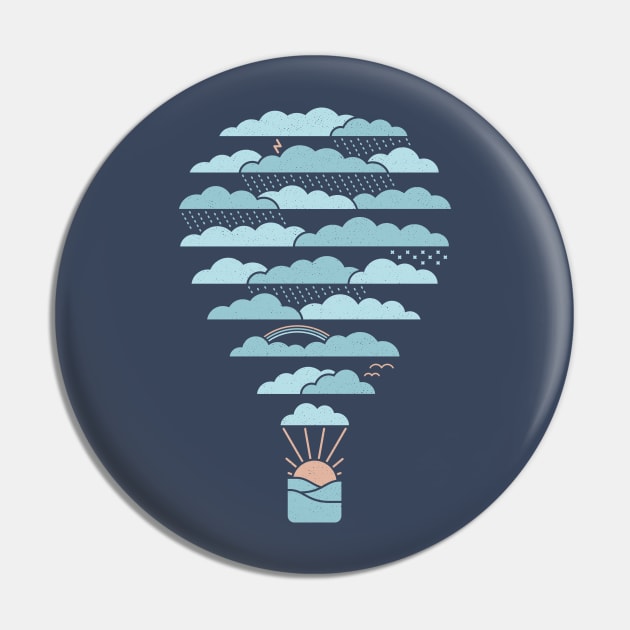 Weather Balloon Pin by Thepapercrane