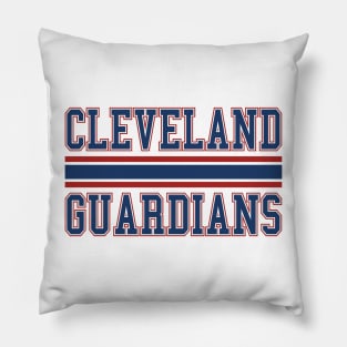 Cleveland Guardians Baseball Pillow