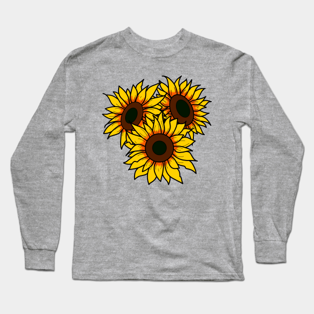 sunflower long sleeve shirt