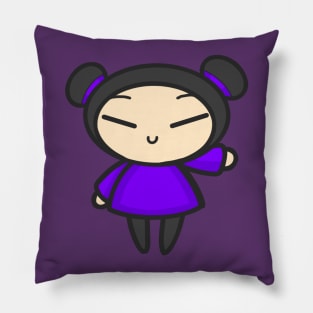 Purple Pucca Pillow