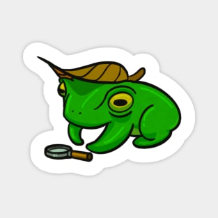 Frog Detective Magnet