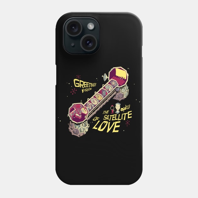 The Satellite of Love Phone Case by glenbrogan