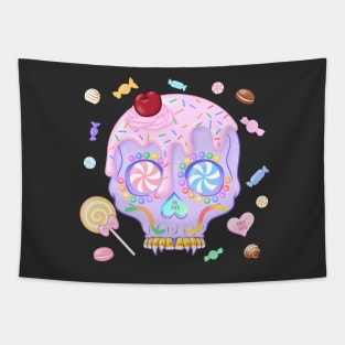 Candy Skull (2) Tapestry