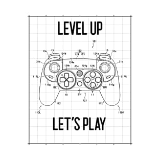 Level Up, Let's Play T-Shirt