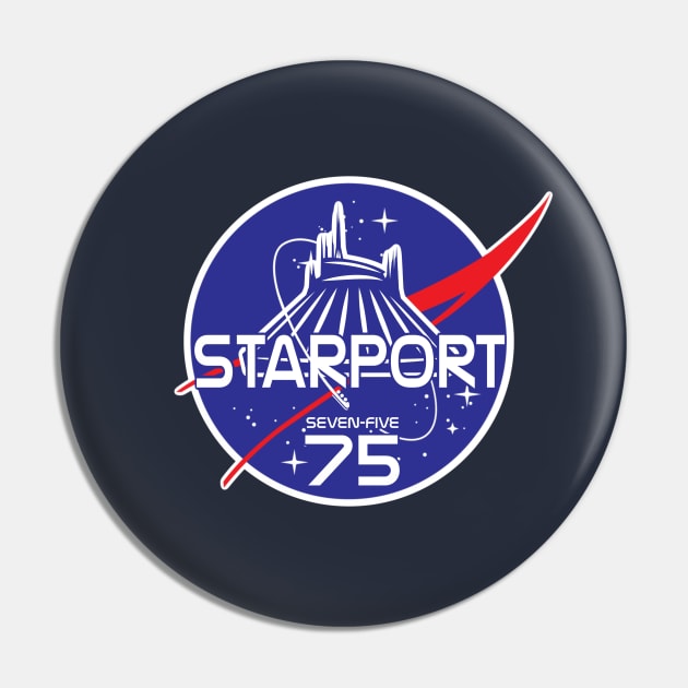 Starport 75 Pin by EnchantedTikiTees