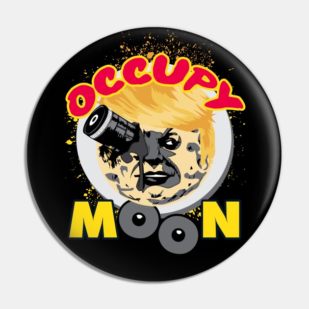 Occupy Moon Pin by Sofiia Golovina