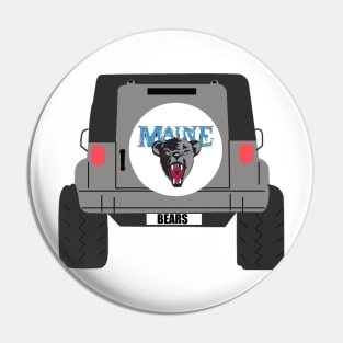 umaine car artwork Pin